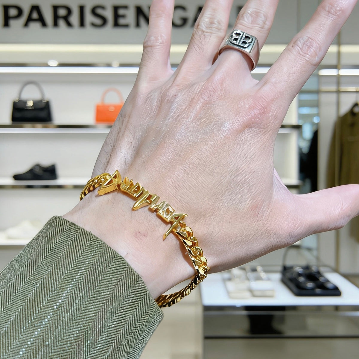 unique Bracelet for men - alternate angle view 2