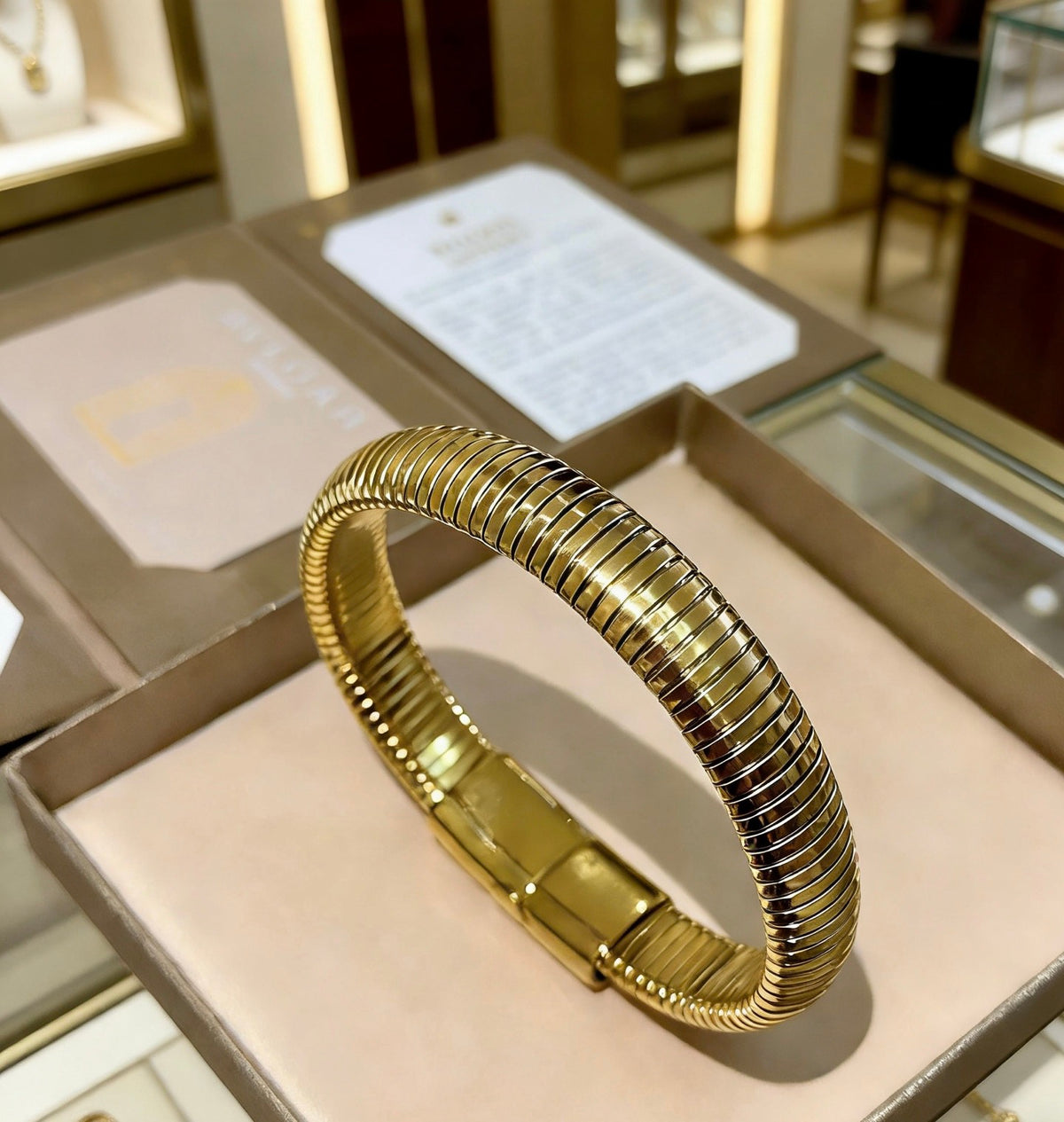 gold minimalist Ring for men - alternate angle view 2