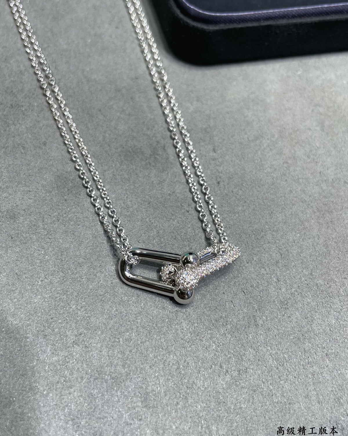 crystal chain Necklace for women - alternate angle view 6