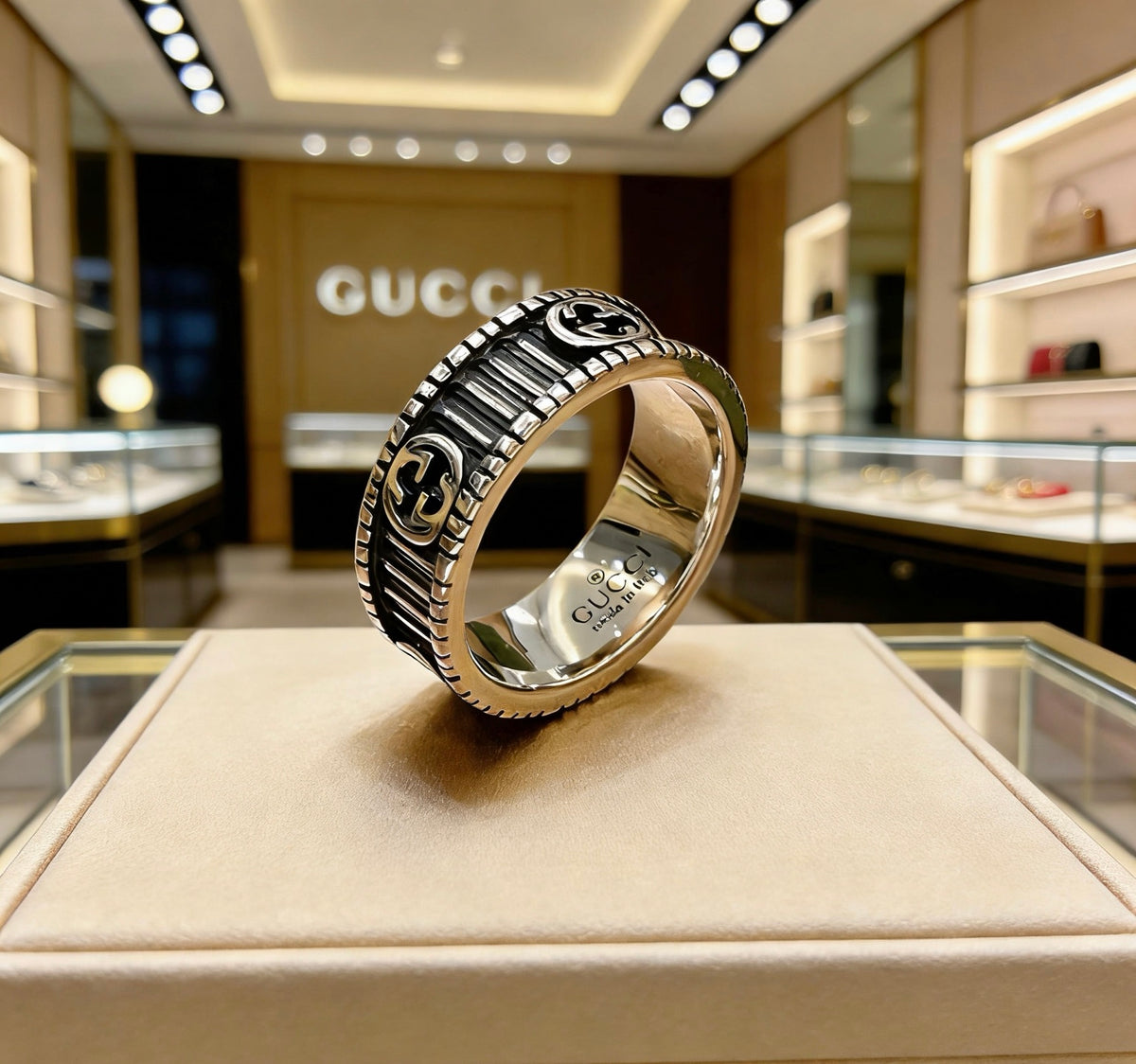 double g Ring for women - alternate angle view 2