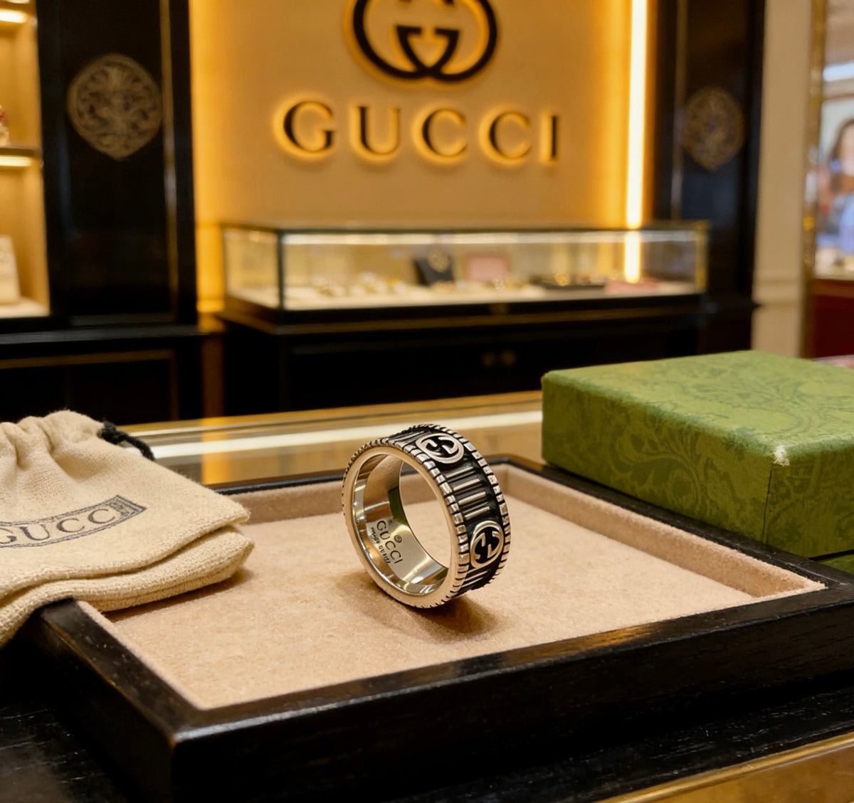 double g Ring for women - alternate angle view 5