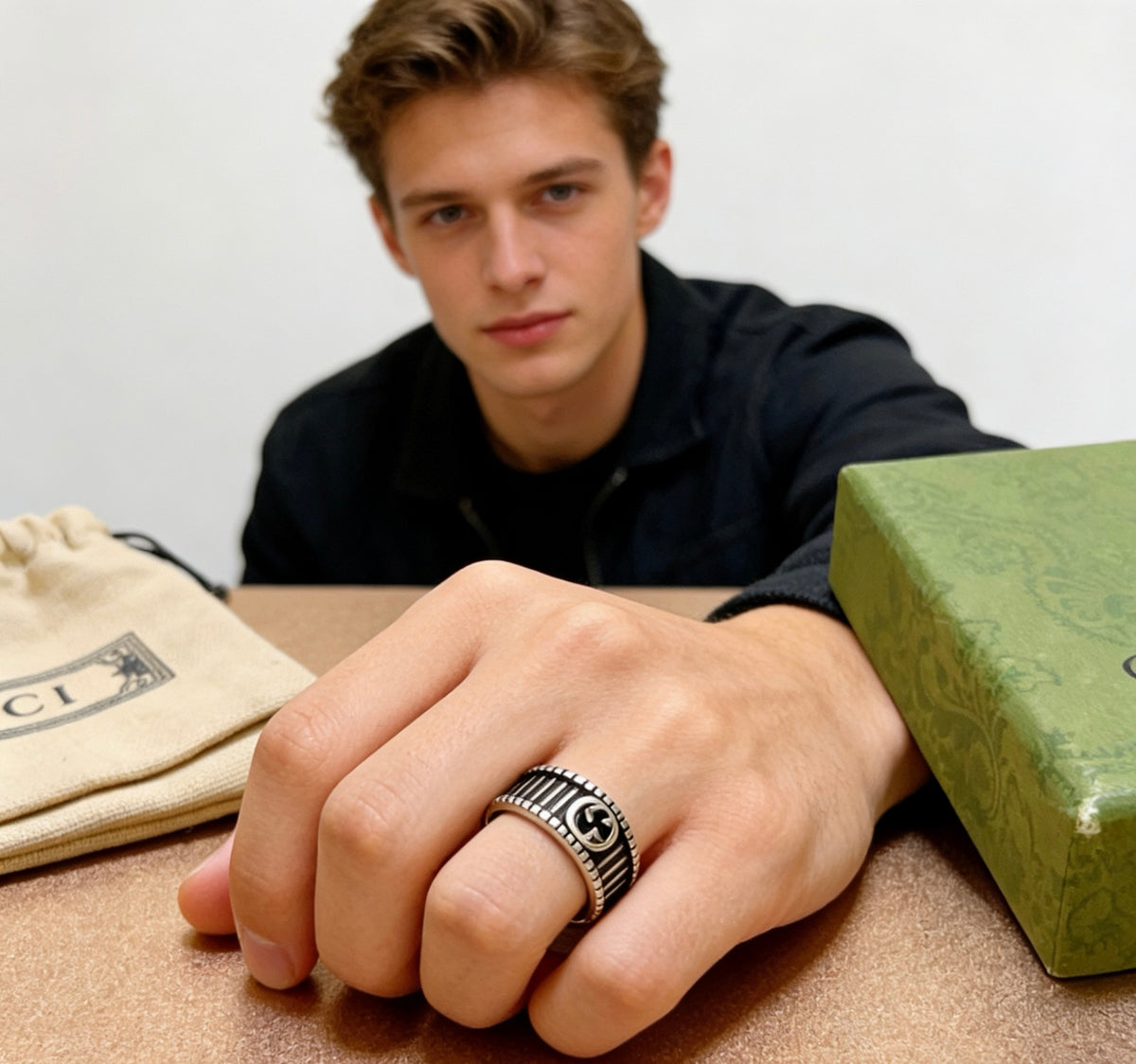 double g Ring for women - alternate angle view 6