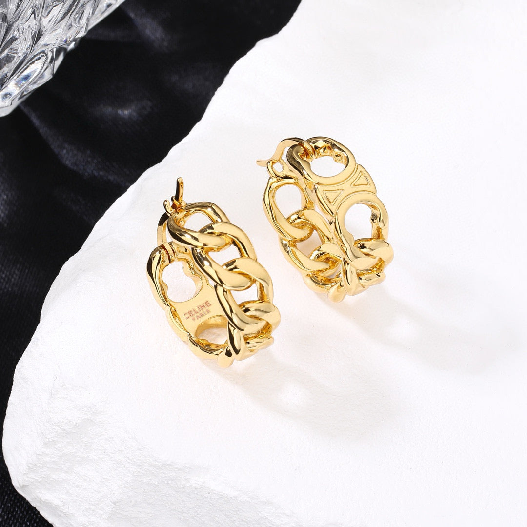 yellow brass versatile fashion accessory for women - alternate angle view 7