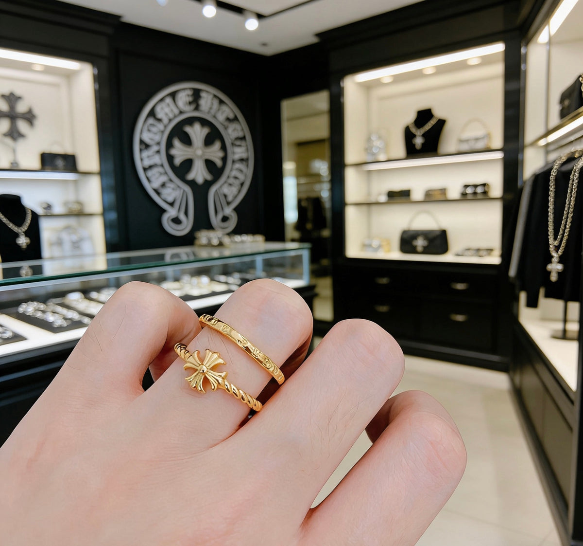 vintage Ring for men - alternate angle view 2