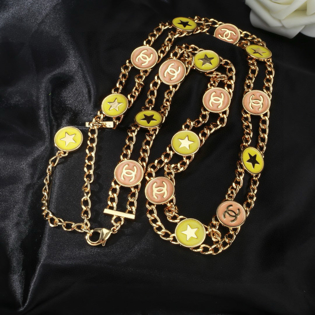 gold luxury Waist Chain for women - alternate angle view 6