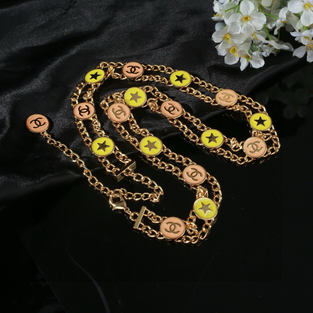 gold luxury Waist Chain for women - alternate angle view 8