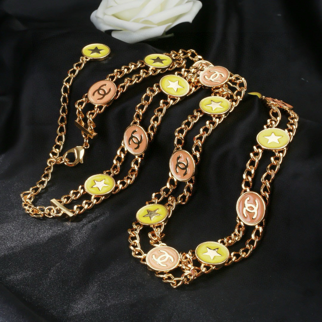 gold luxury Waist Chain for women - alternate angle view 7