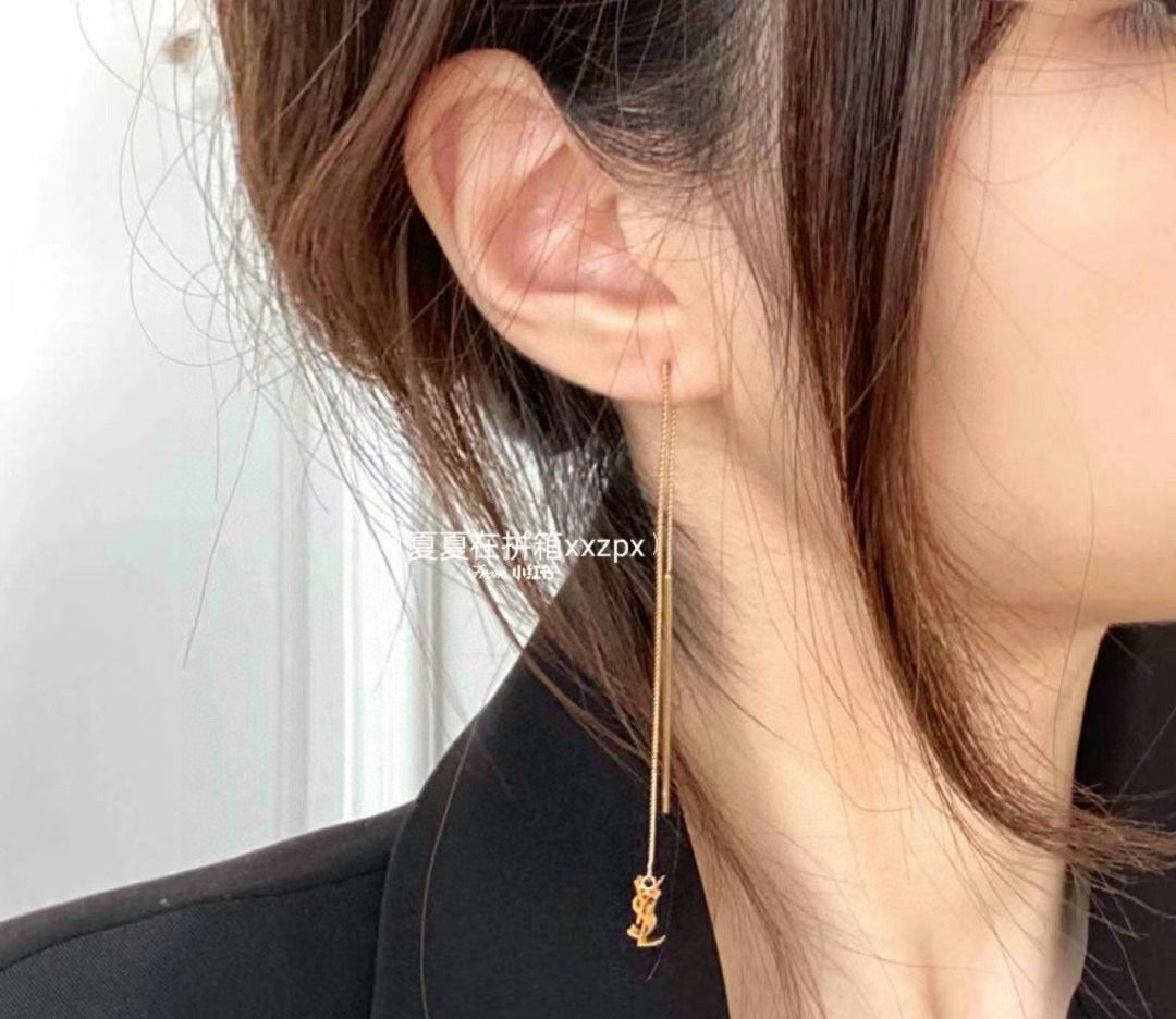 luxury Stud Earrings for women - alternate angle view 5