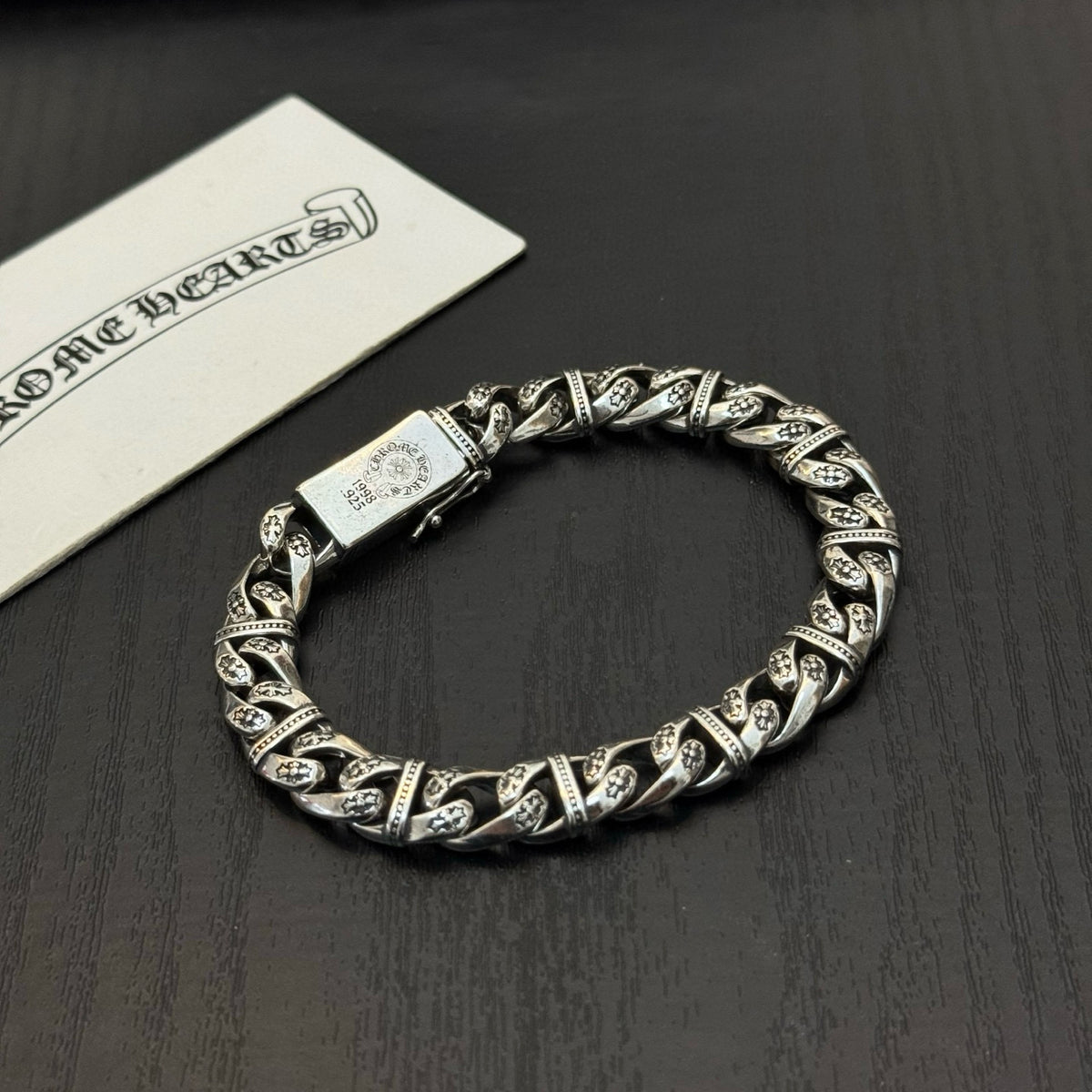 antique cross Bracelet for men - alternate angle view 8