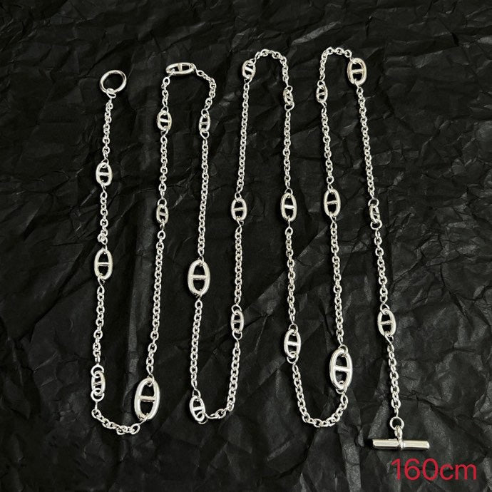 gold Waist Chain for women - alternate angle view 8