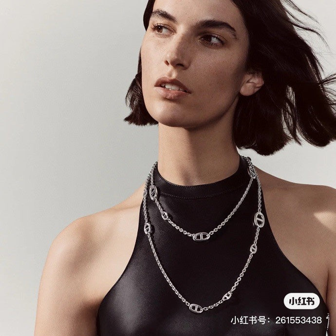gold Waist Chain for women - alternate angle view 3