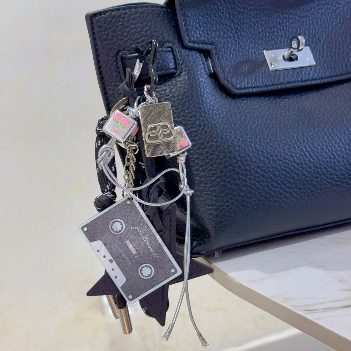 antique key Backpack for men and women - alternate angle view 6