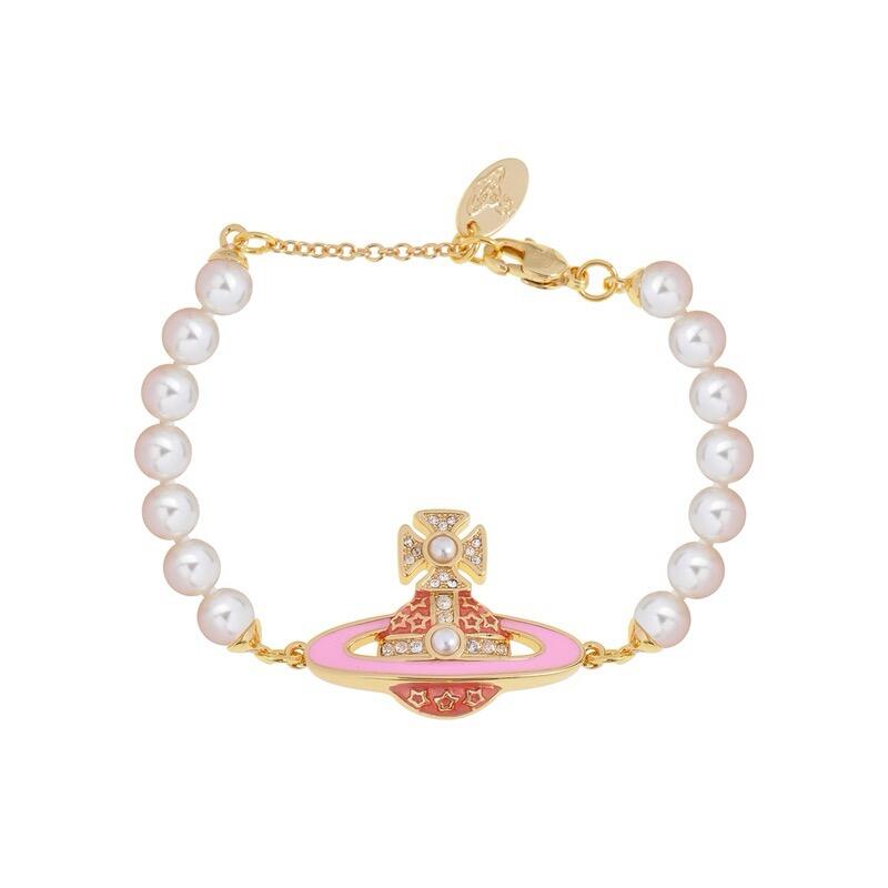 gold pearl fashion accessory for women - alternate angle view 2