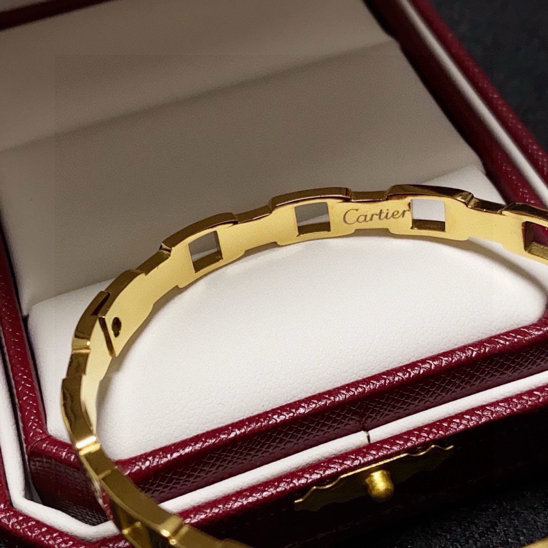 white delicate Bangle for women - alternate angle view 5