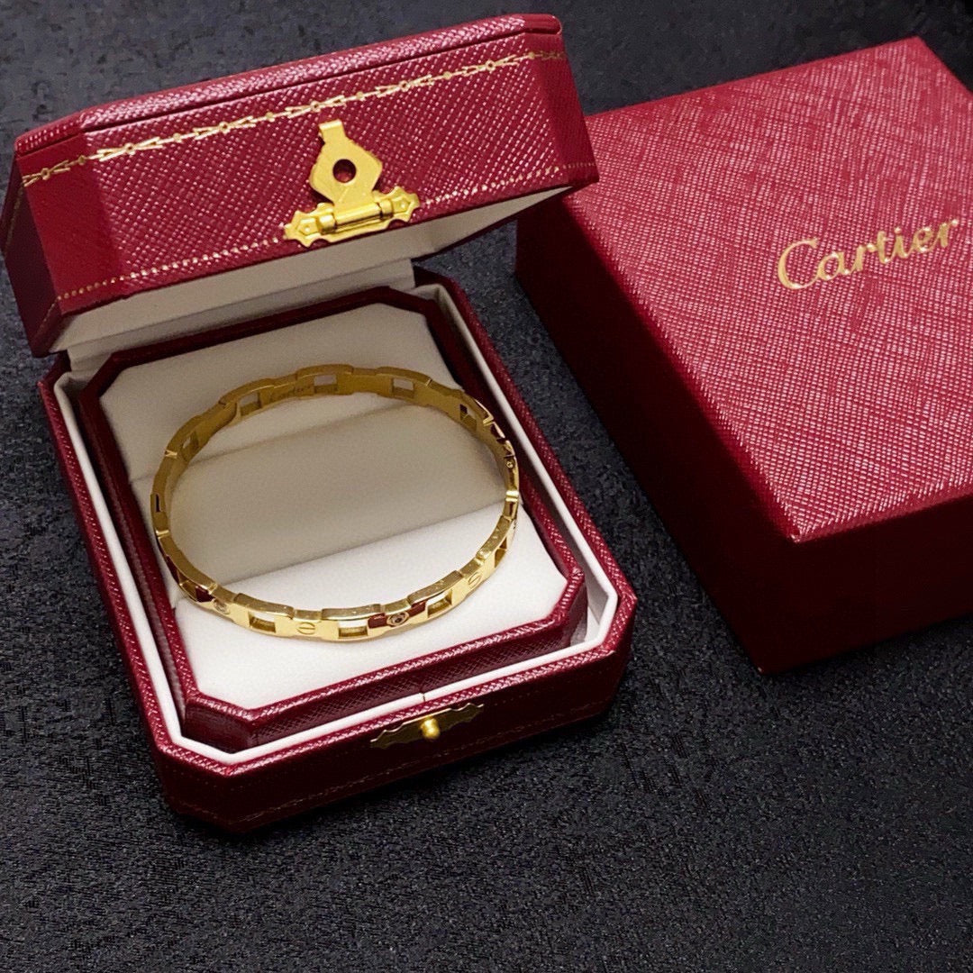 white delicate Bangle for women - alternate angle view 8