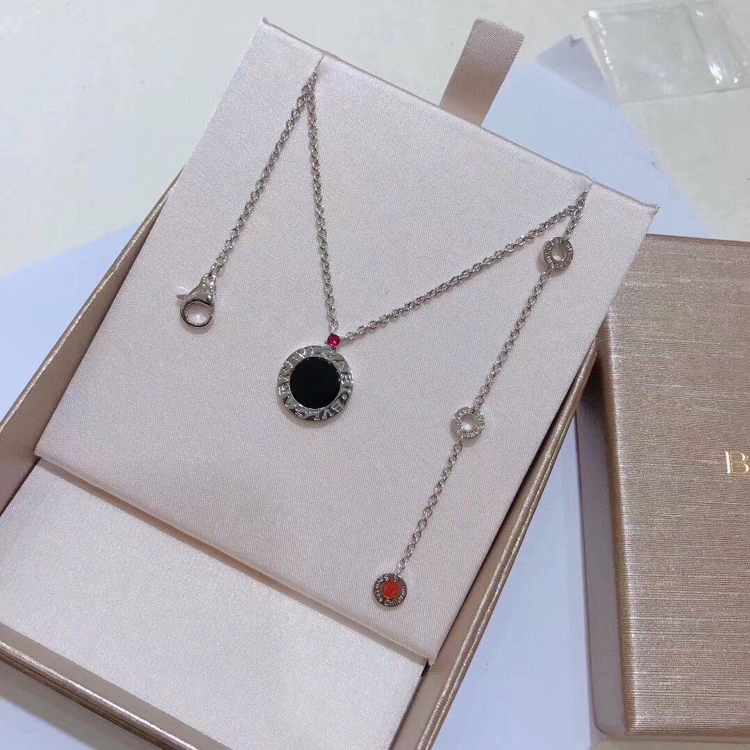 red Necklace for women - alternate angle view 6