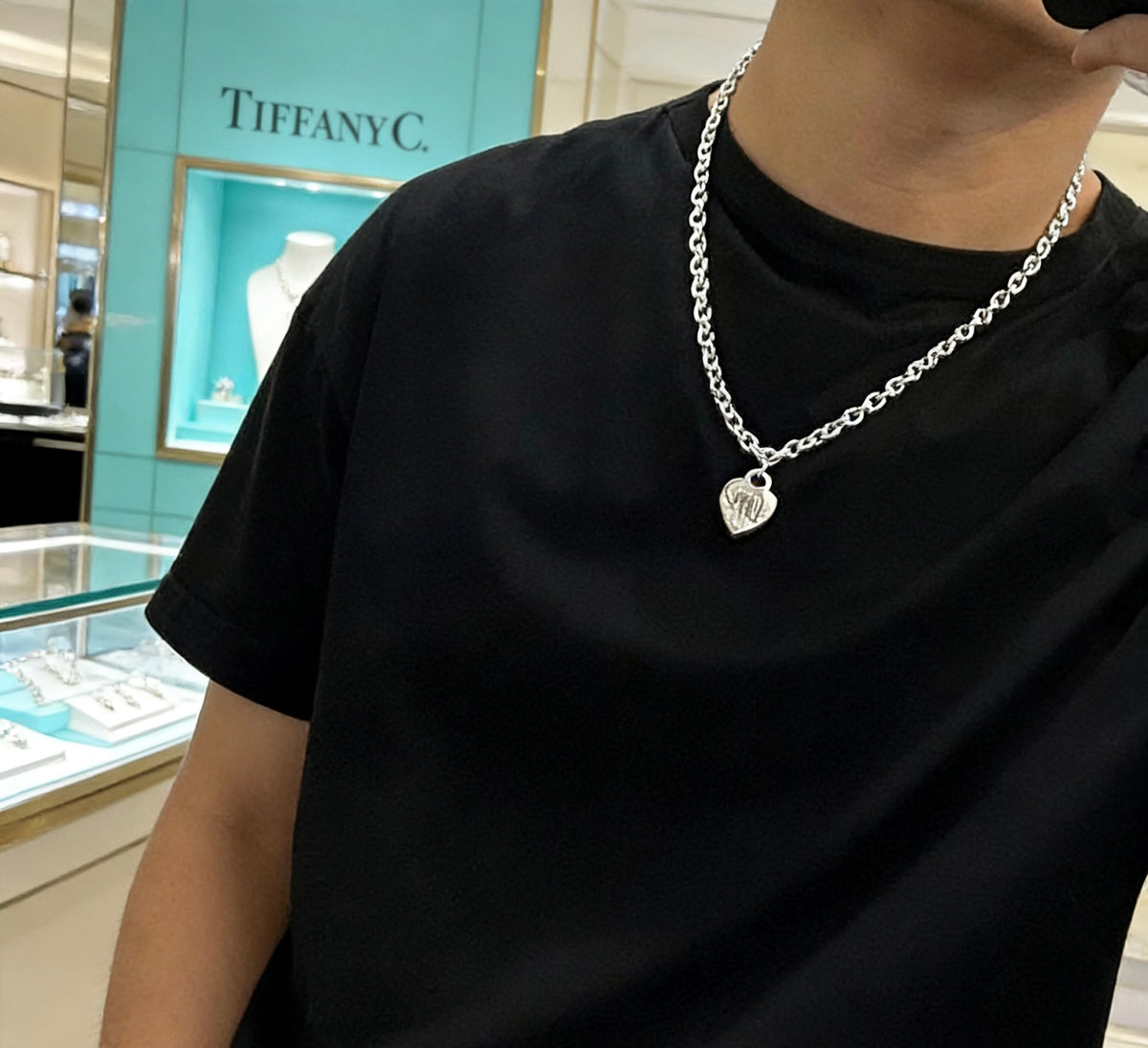 antique vintage Necklace for men - alternate angle view 9