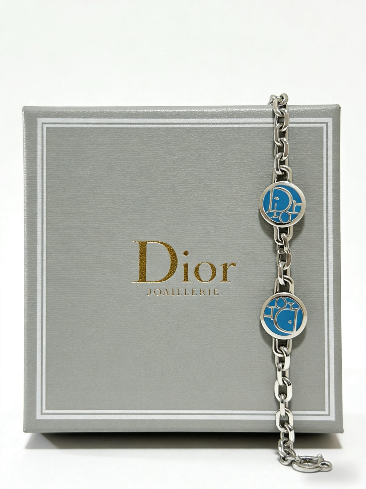antique chain Bracelet for men - alternate angle view 2