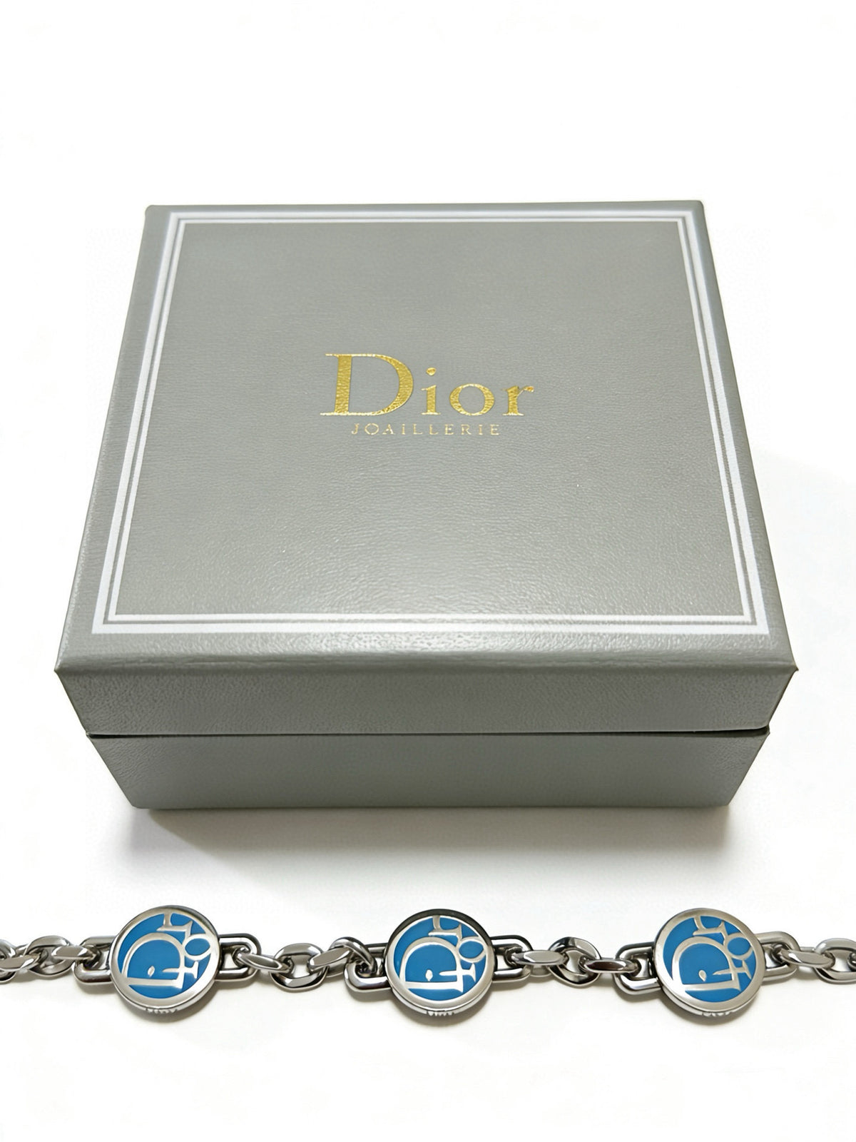 antique chain Bracelet for men - alternate angle view 3