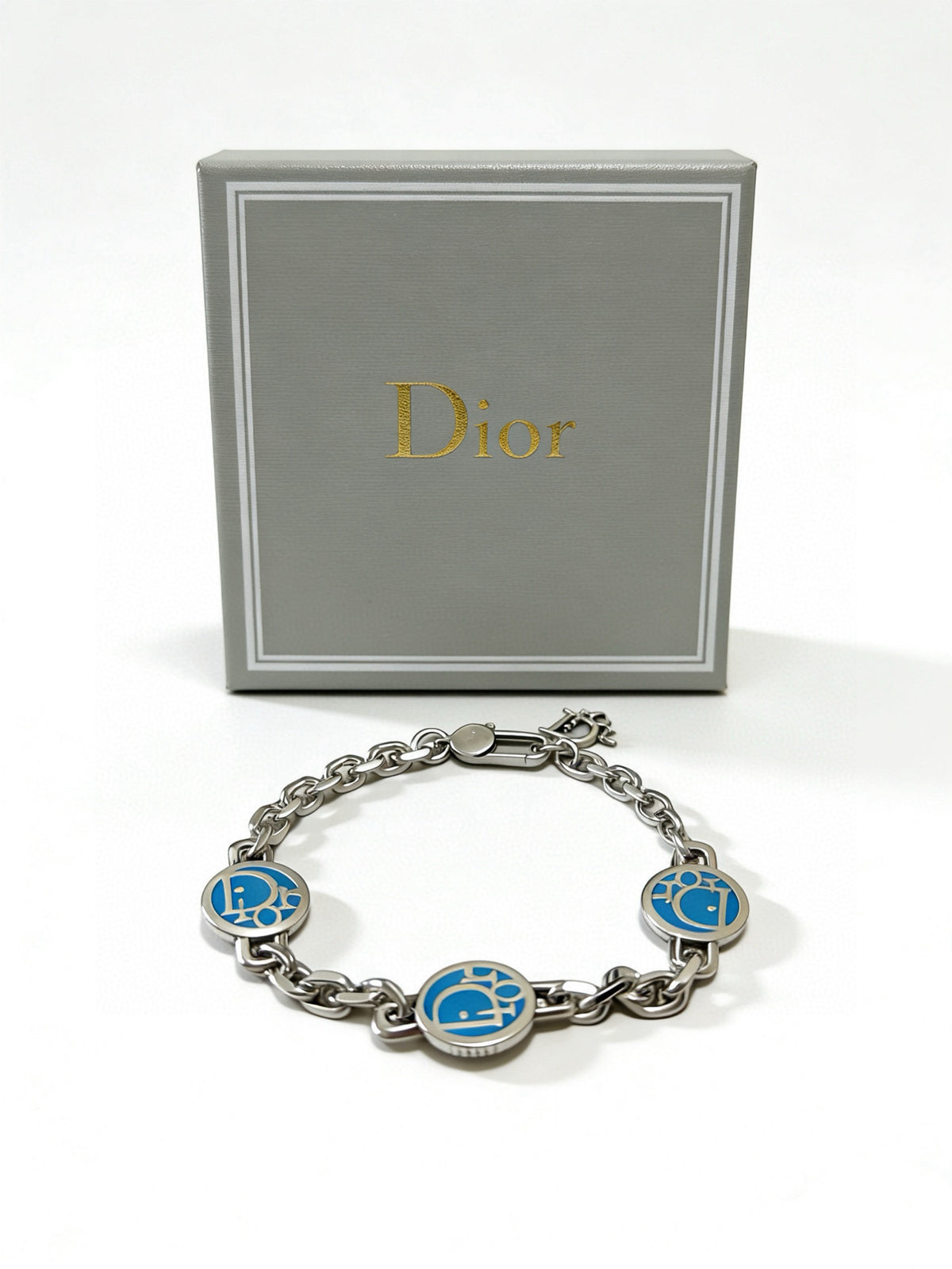 antique chain Bracelet for men - product detail view