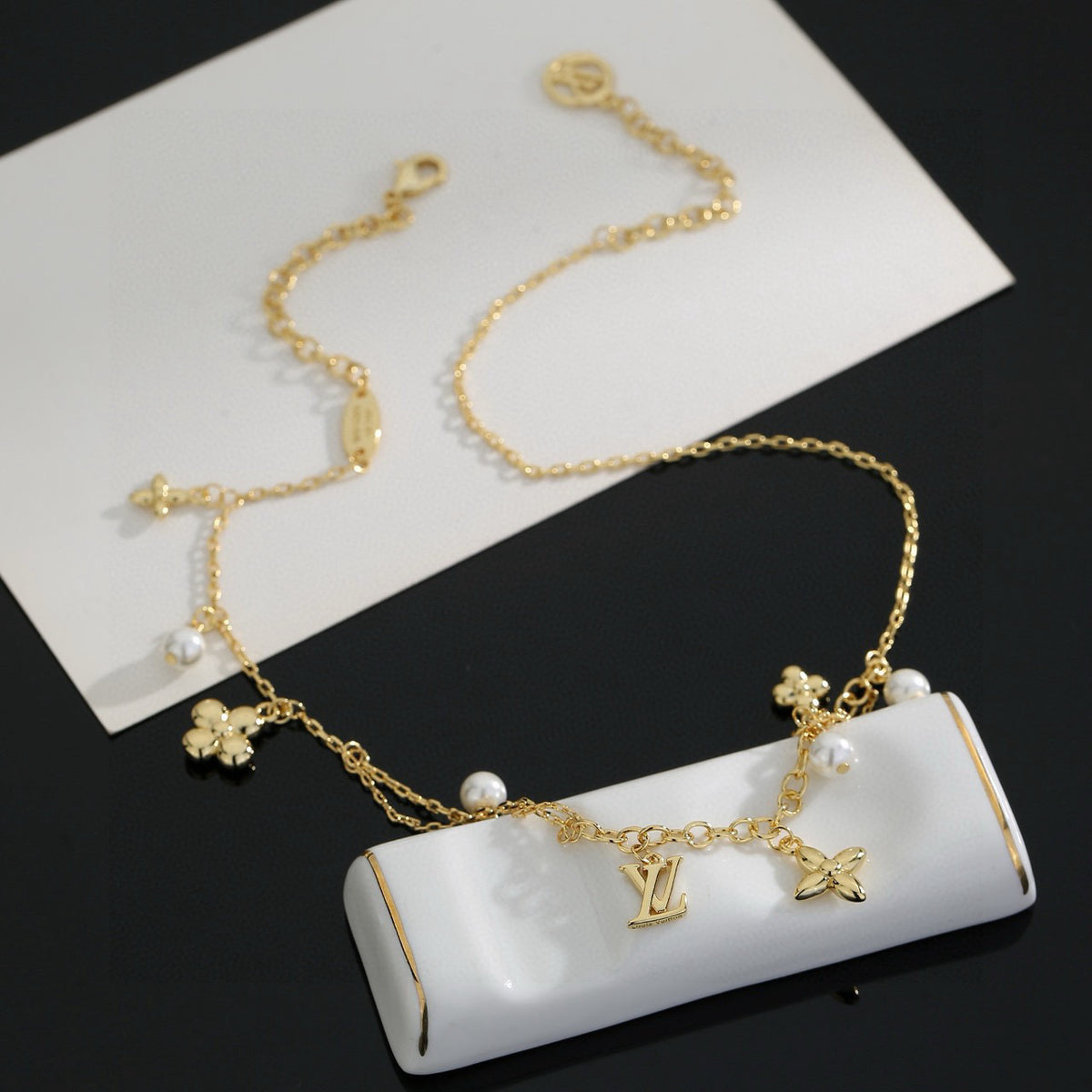 letter Necklace for women - product detail view