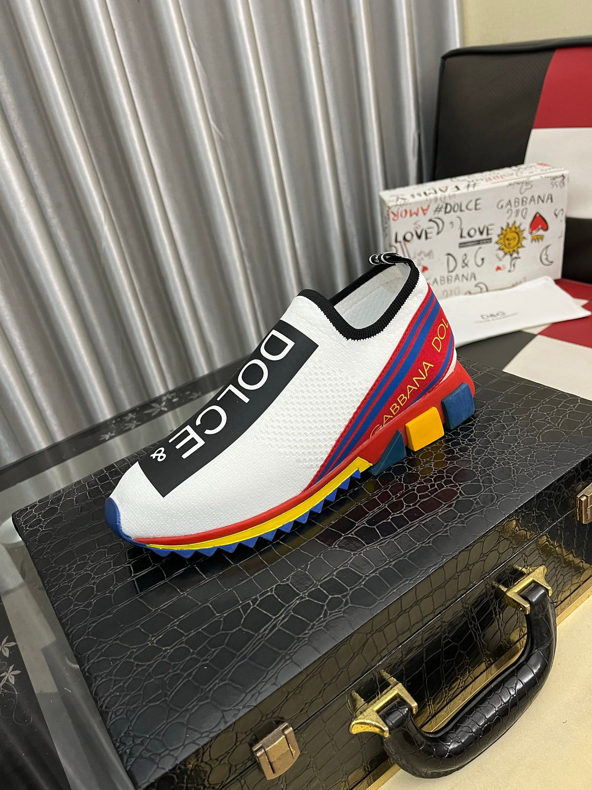 Dolce & Gabbana DG Men's Fashion Athletic Casual Sneakers