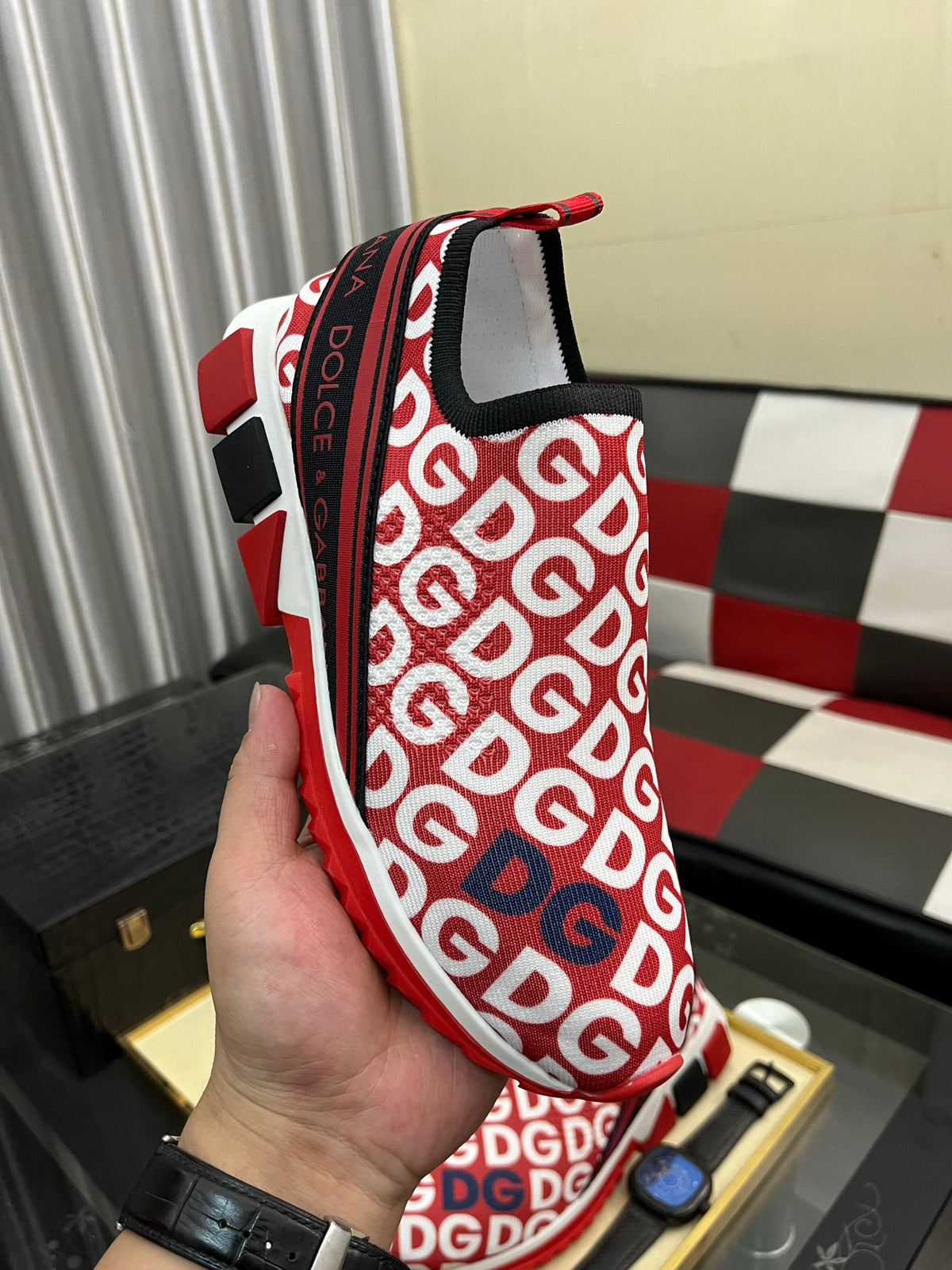 Dolce & Gabbana DG Men's Fashion Athletic Casual Sneakers