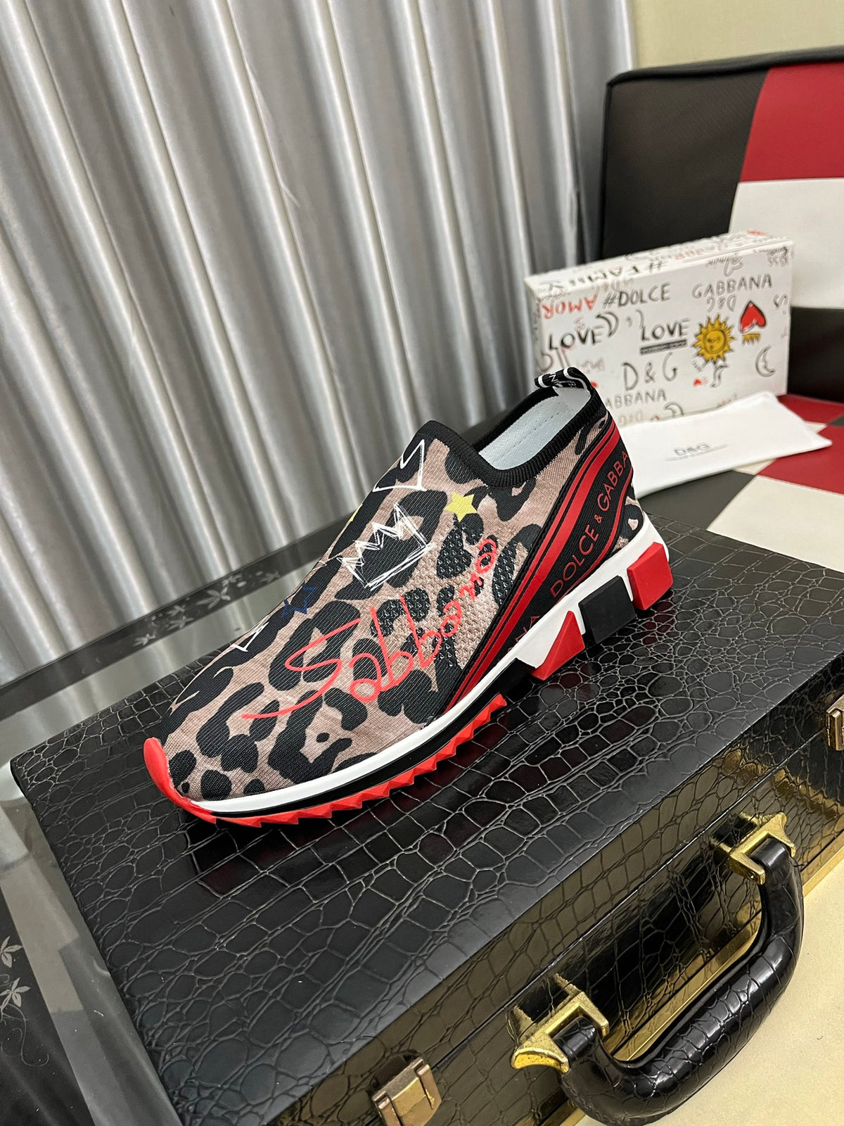 Dolce & Gabbana DG Men's Fashion Athletic Casual Sneakers