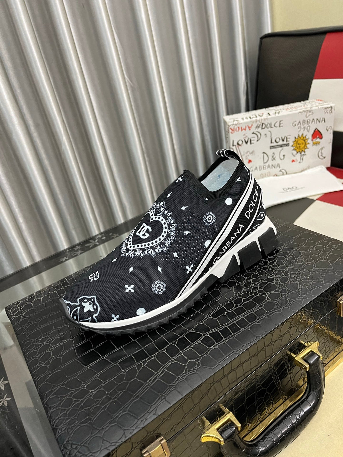 Dolce & Gabbana DG Men's Fashion Athletic Casual Sneakers