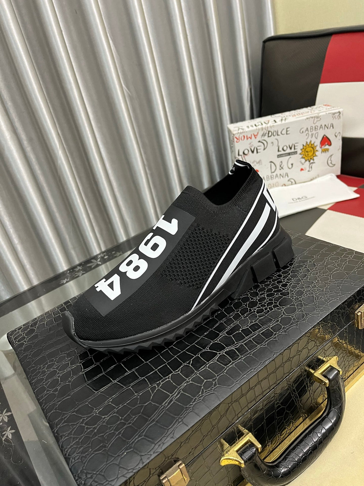 Dolce & Gabbana DG Men's Fashion Athletic Casual Sneakers