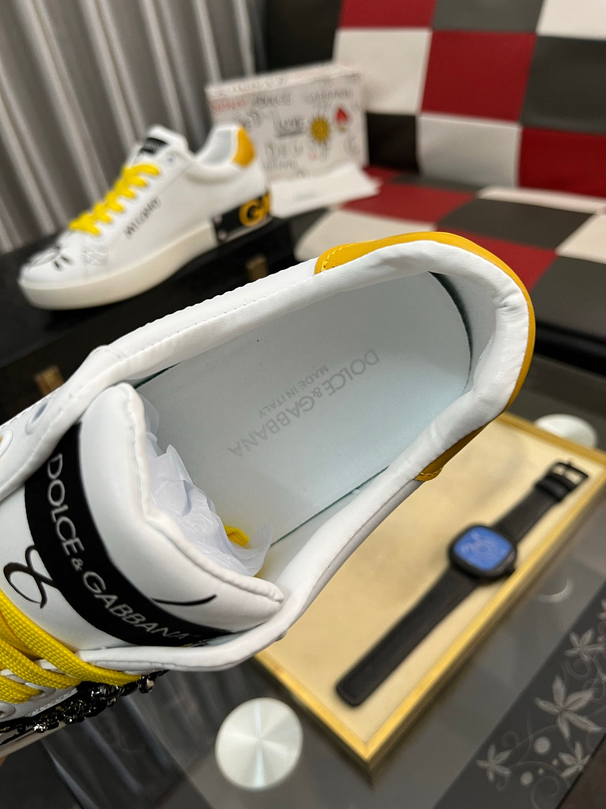 Dolce & Gabbana DG Men's Fashion Athletic Casual Sneakers