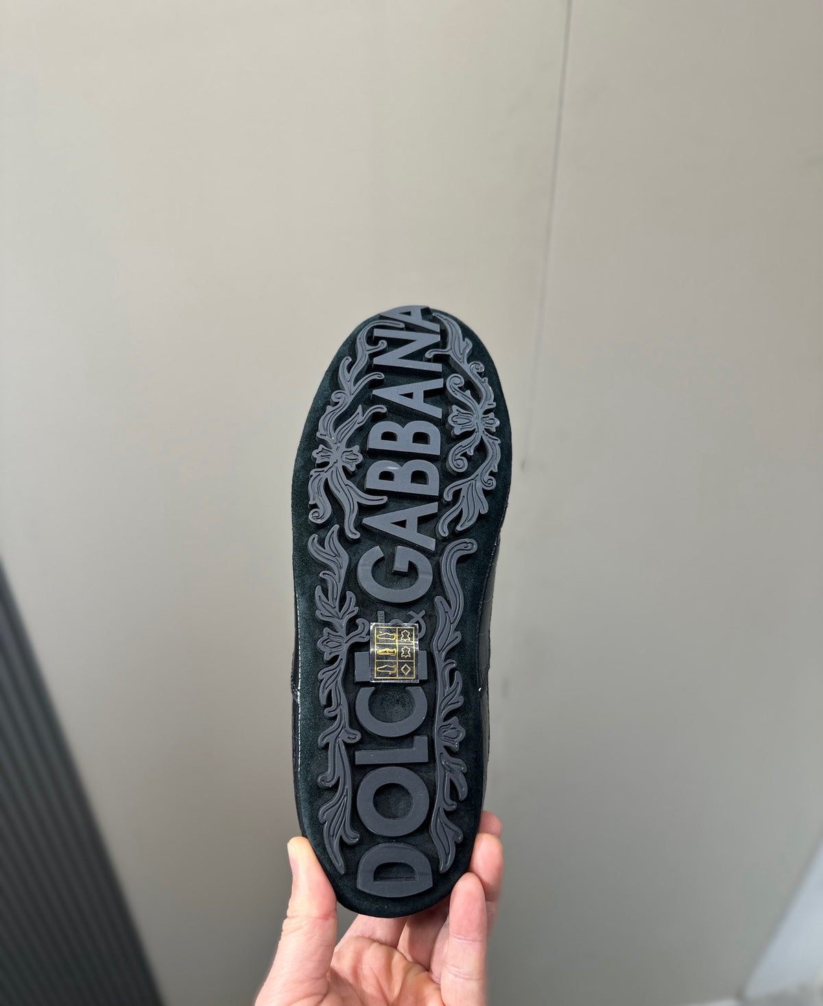Dolce & Gabbana DG Men's Casual Sneakers with Stitched Logo