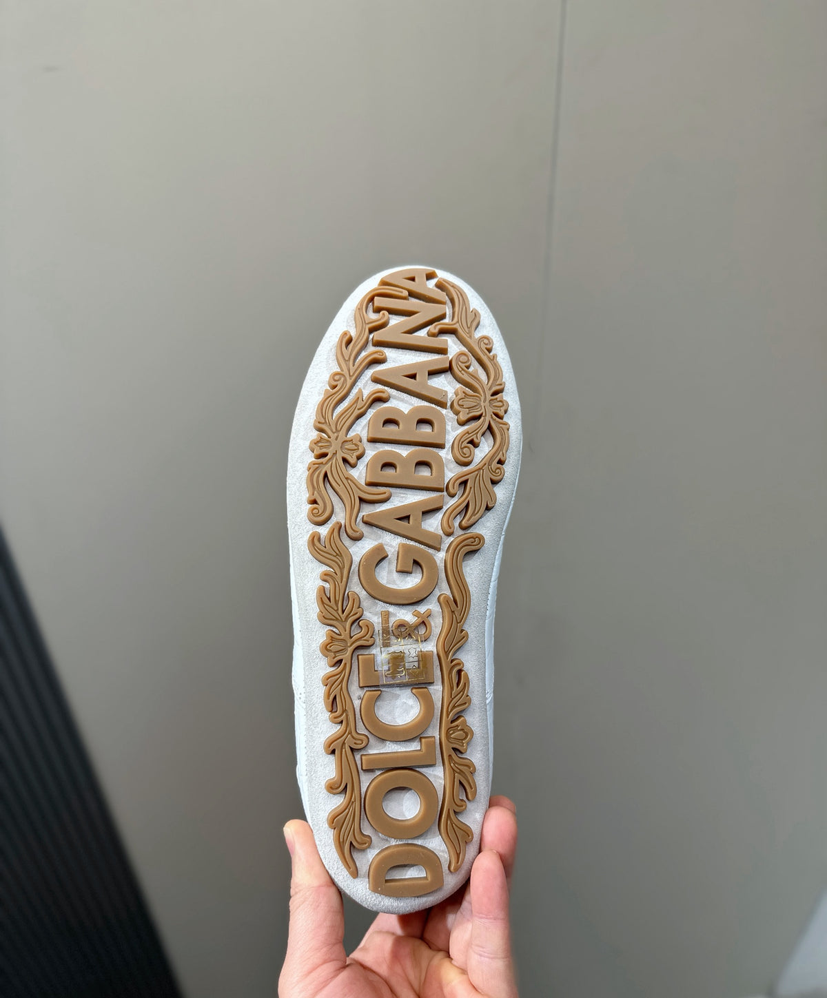 Dolce & Gabbana DG Men's Casual Sneakers with Stitched Logo