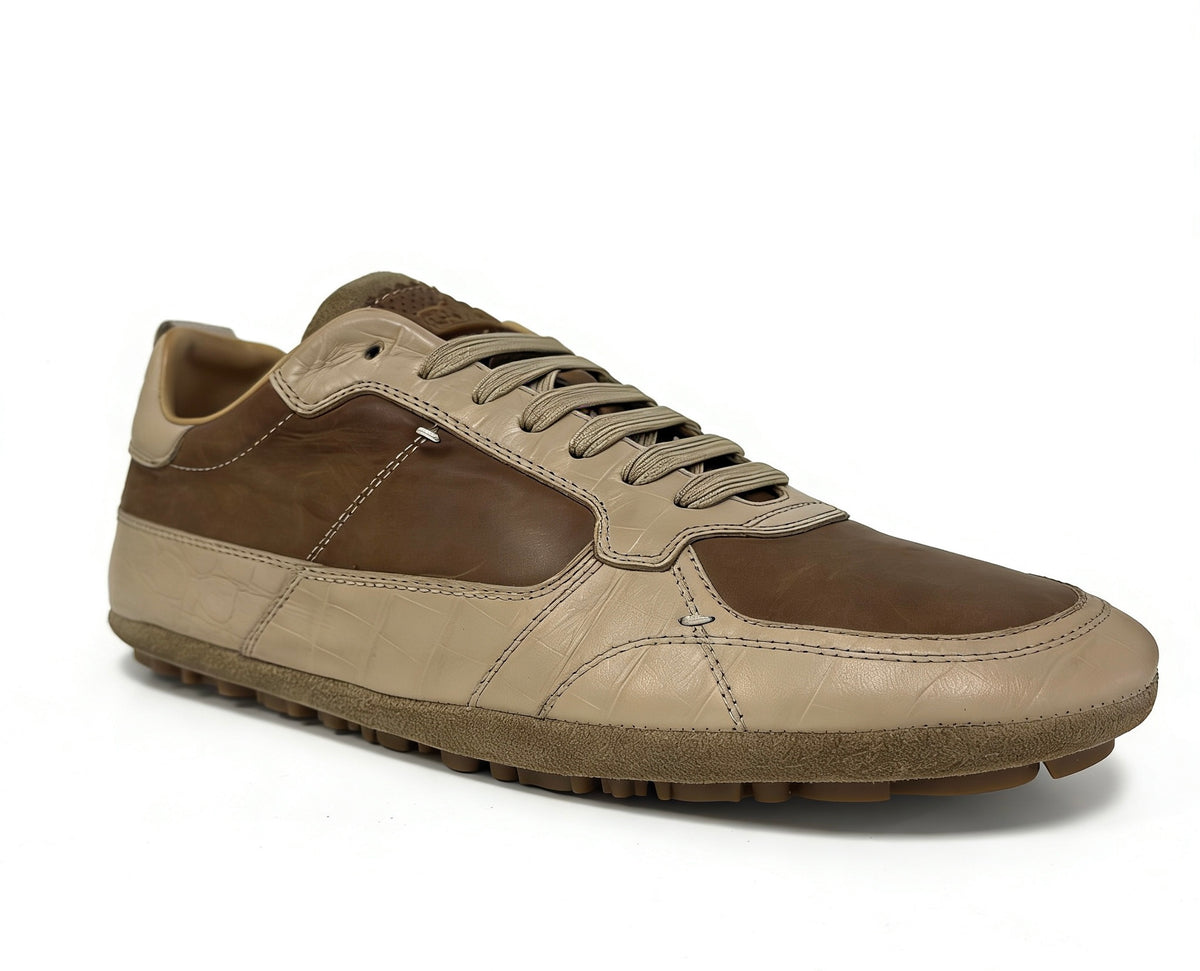 Dolce & Gabbana DG Men's Casual Sneakers with Stitched Logo
