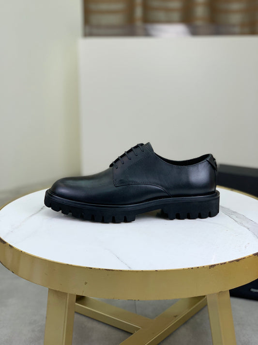 Dolce & Gabbana DG Men's Dress Shoes in Italian Patent Calfskin