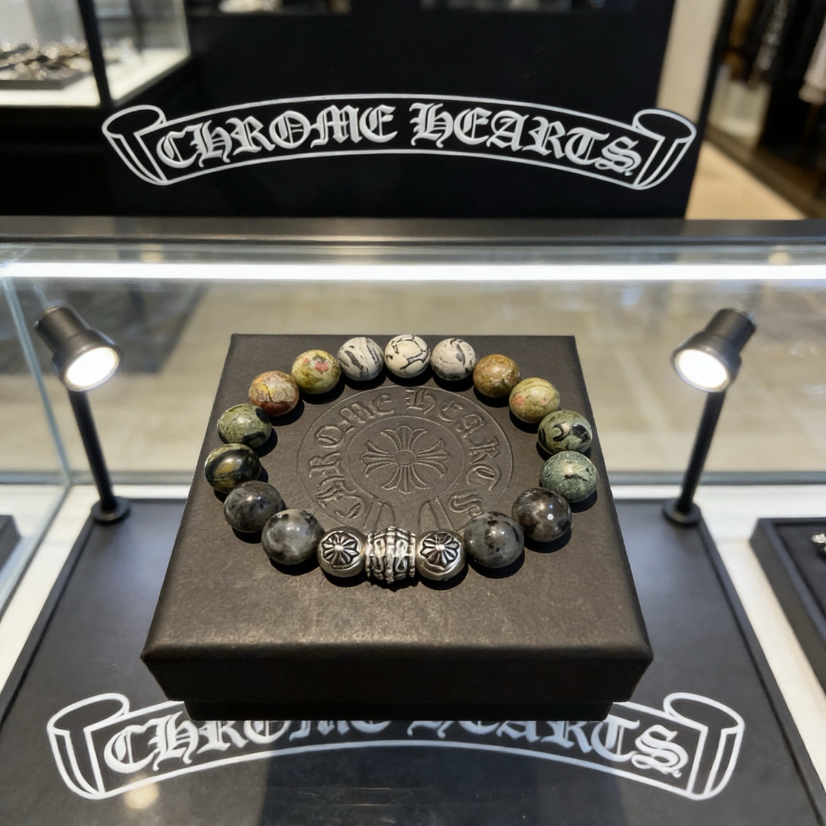 antique cross Bracelet for women - product detail view