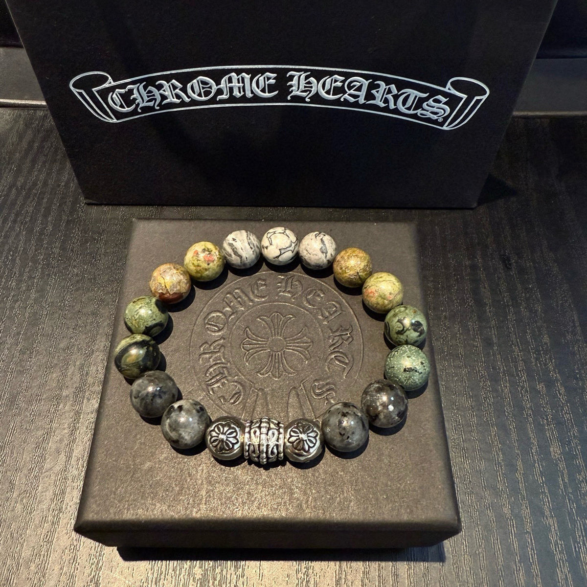 antique cross Bracelet for women - alternate angle view 4