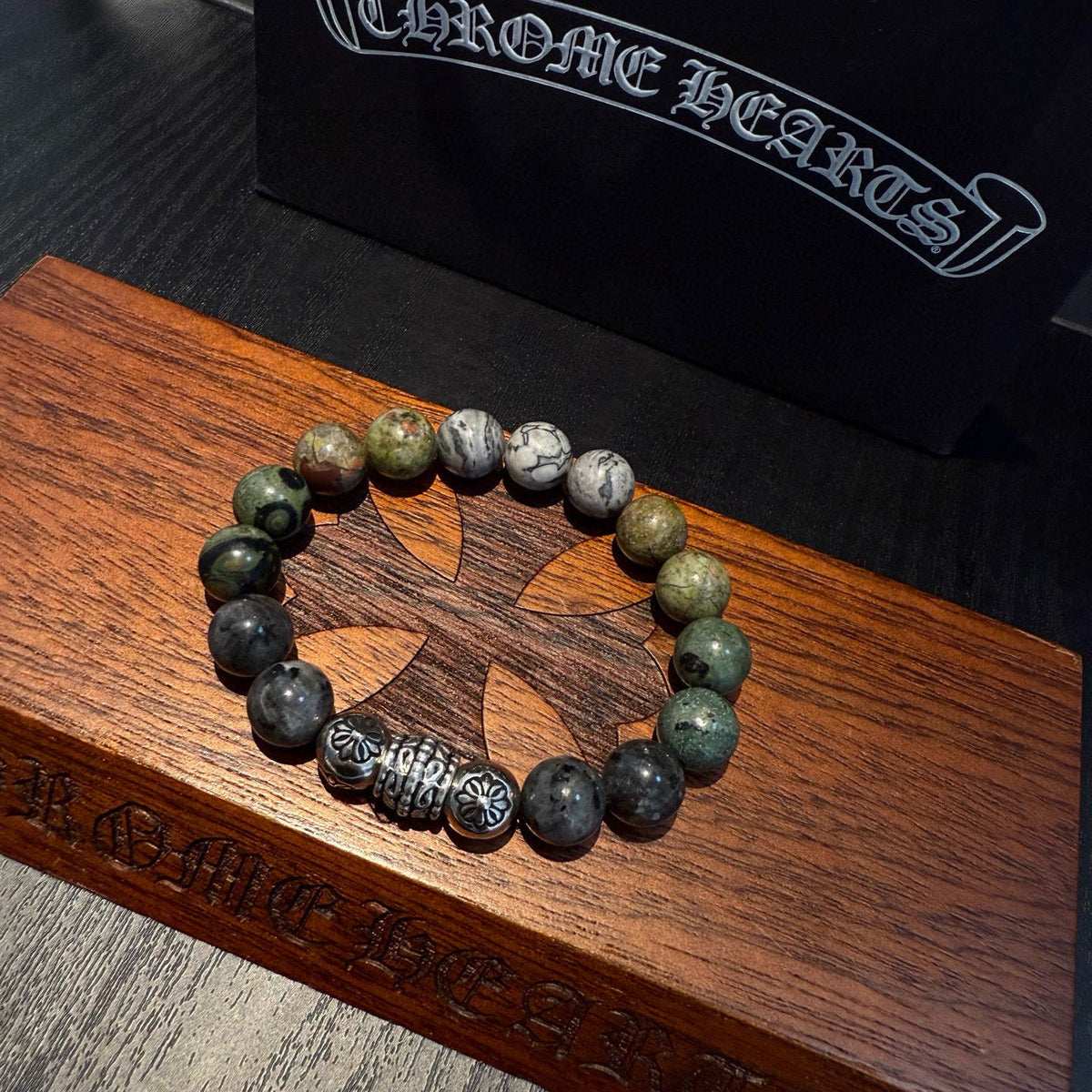 antique cross Bracelet for women - alternate angle view 8