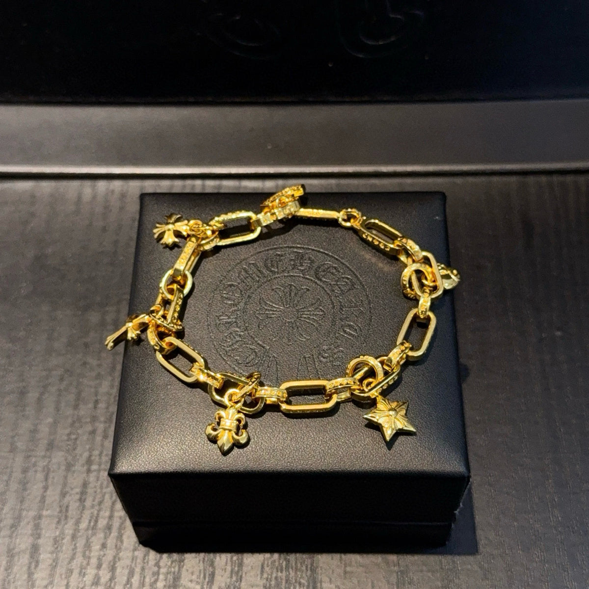 antique cross Bracelet for men - alternate angle view 8