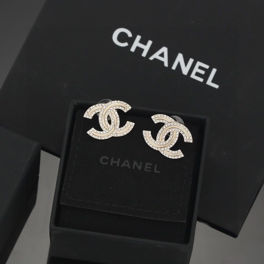 double c Drop Earrings for women - product detail view