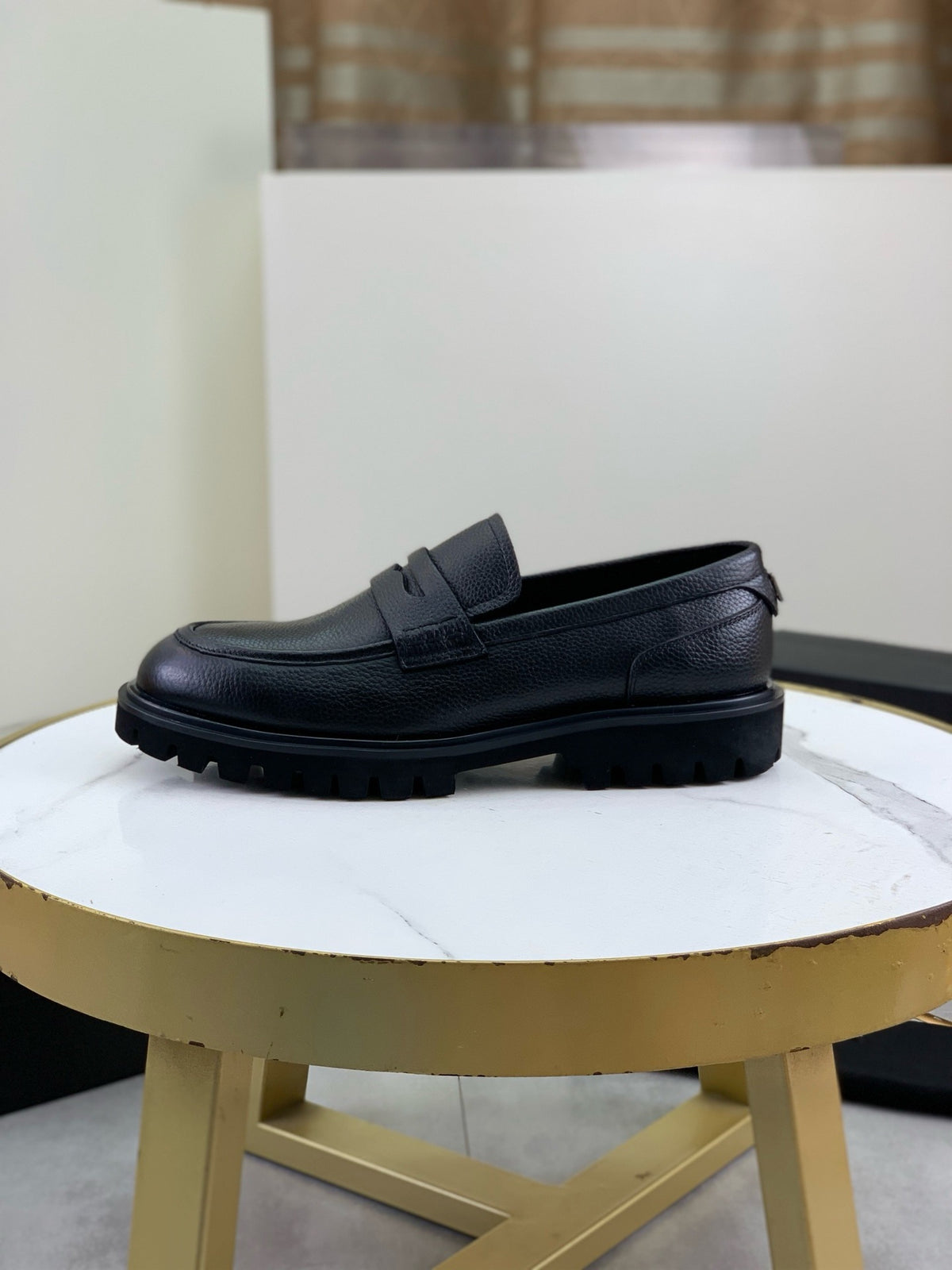 Dolce & Gabbana DG Men's Dress Shoes in Italian Patent Calfskin