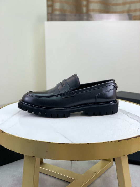 Dolce & Gabbana DG Men's Dress Shoes in Italian Patent Calfskin