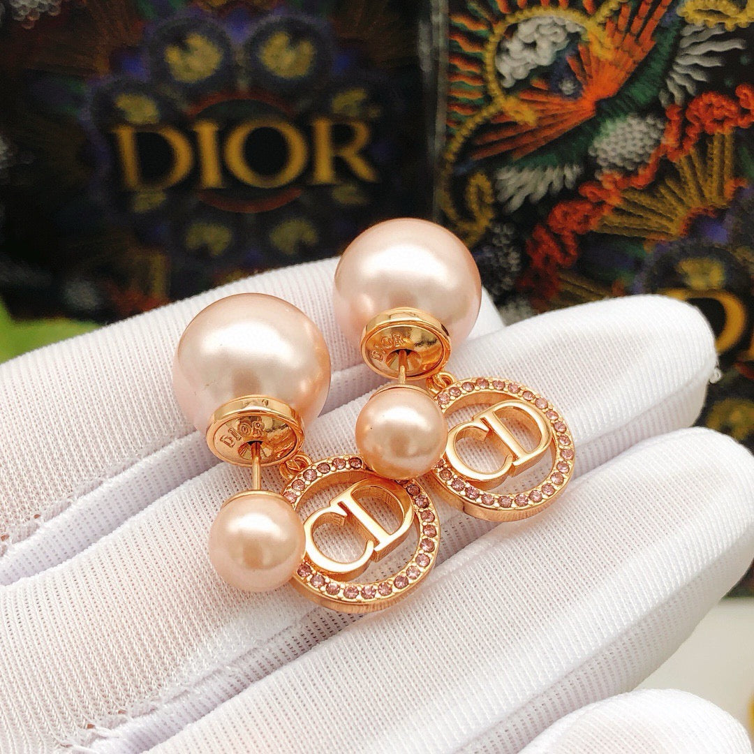 rose gold brass rose fashion accessory for women - alternate angle view 4