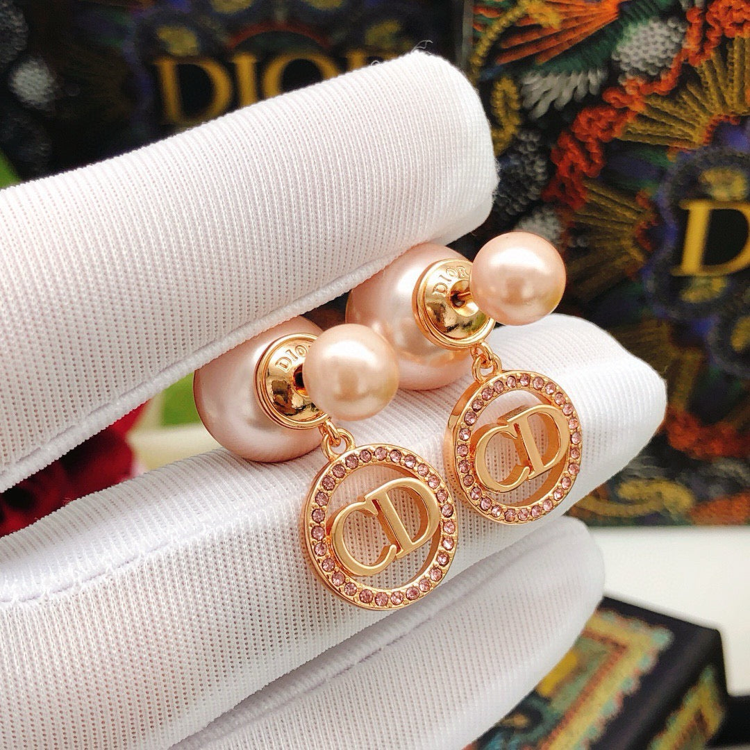 rose gold brass rose fashion accessory for women - alternate angle view 3