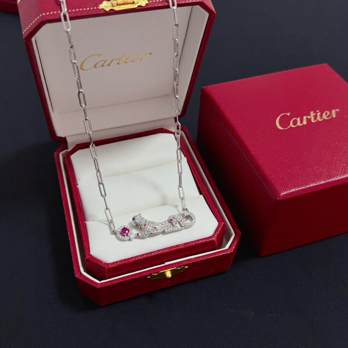 gold crystal floral Bangle for men - alternate angle view 7