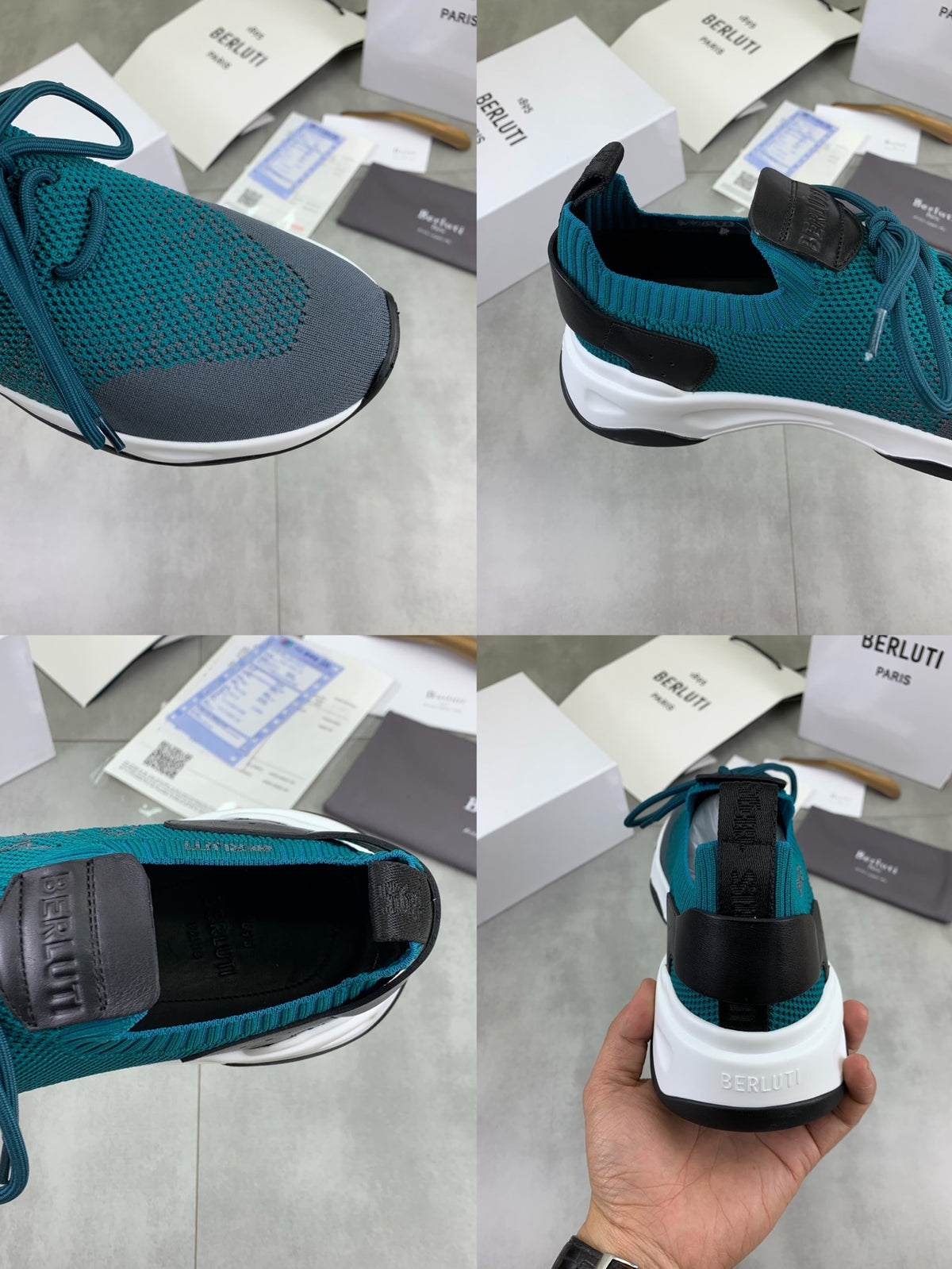 Berluti Men's Edge-Last Leather Casual Shoes