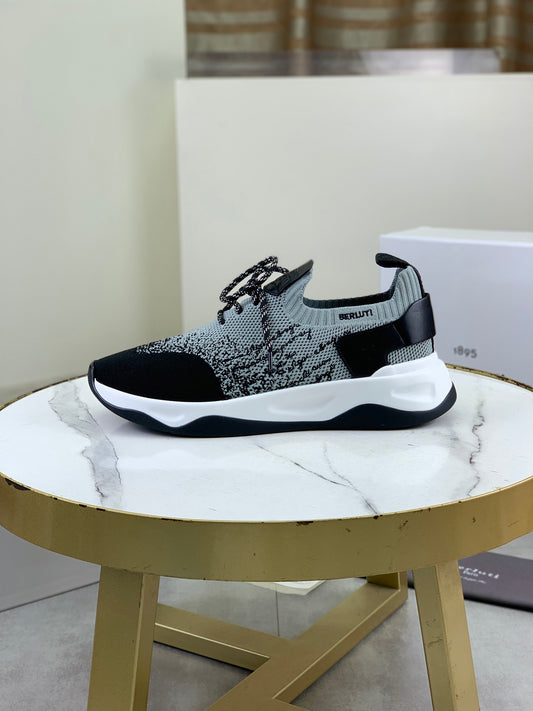 Berluti Men's Edge-Last Leather Casual Shoes