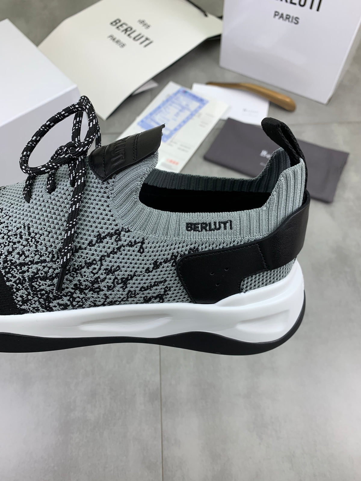 Berluti Men's Edge-Last Leather Casual Shoes