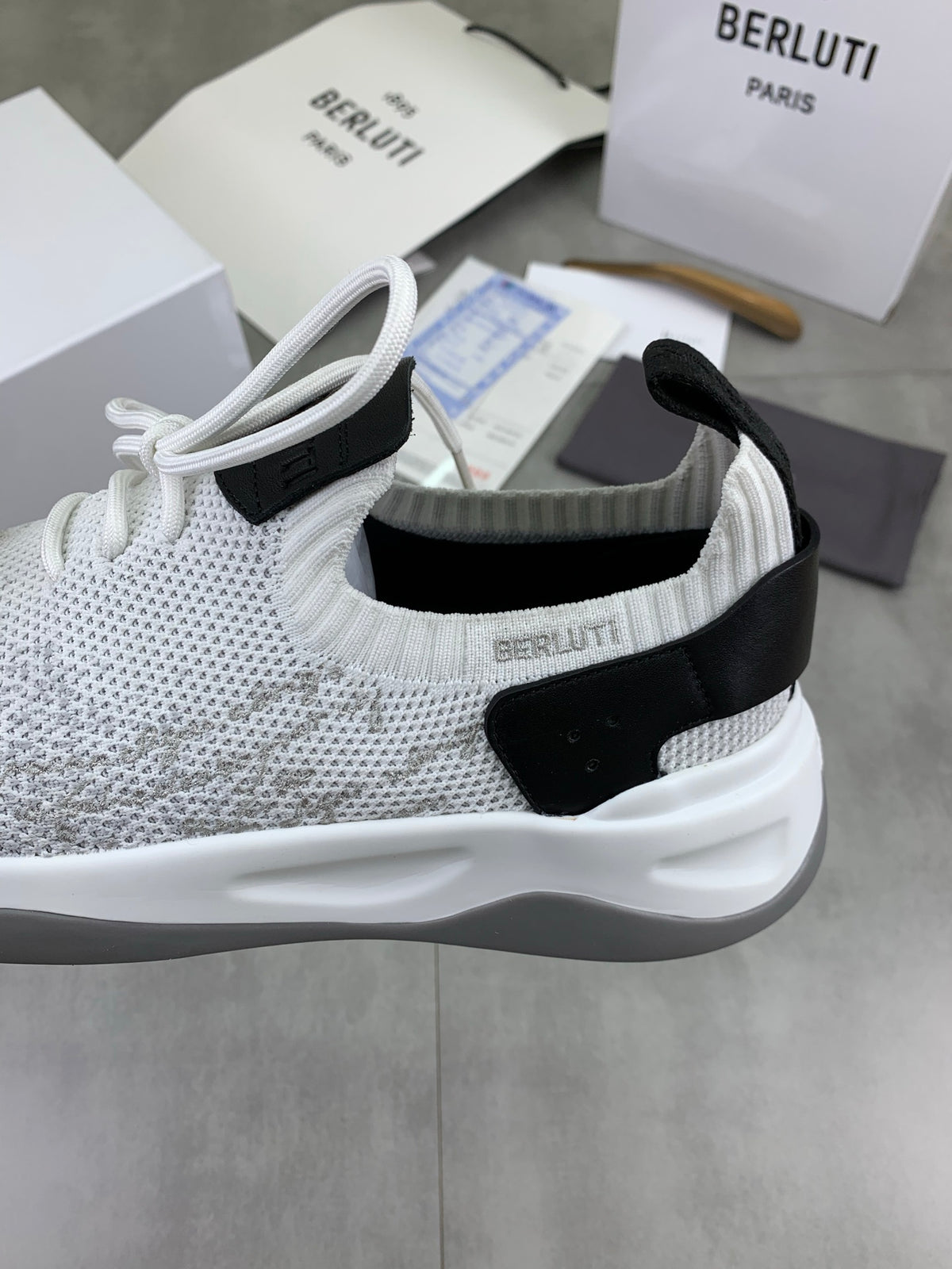 Berluti Men's Edge-Last Leather Casual Shoes