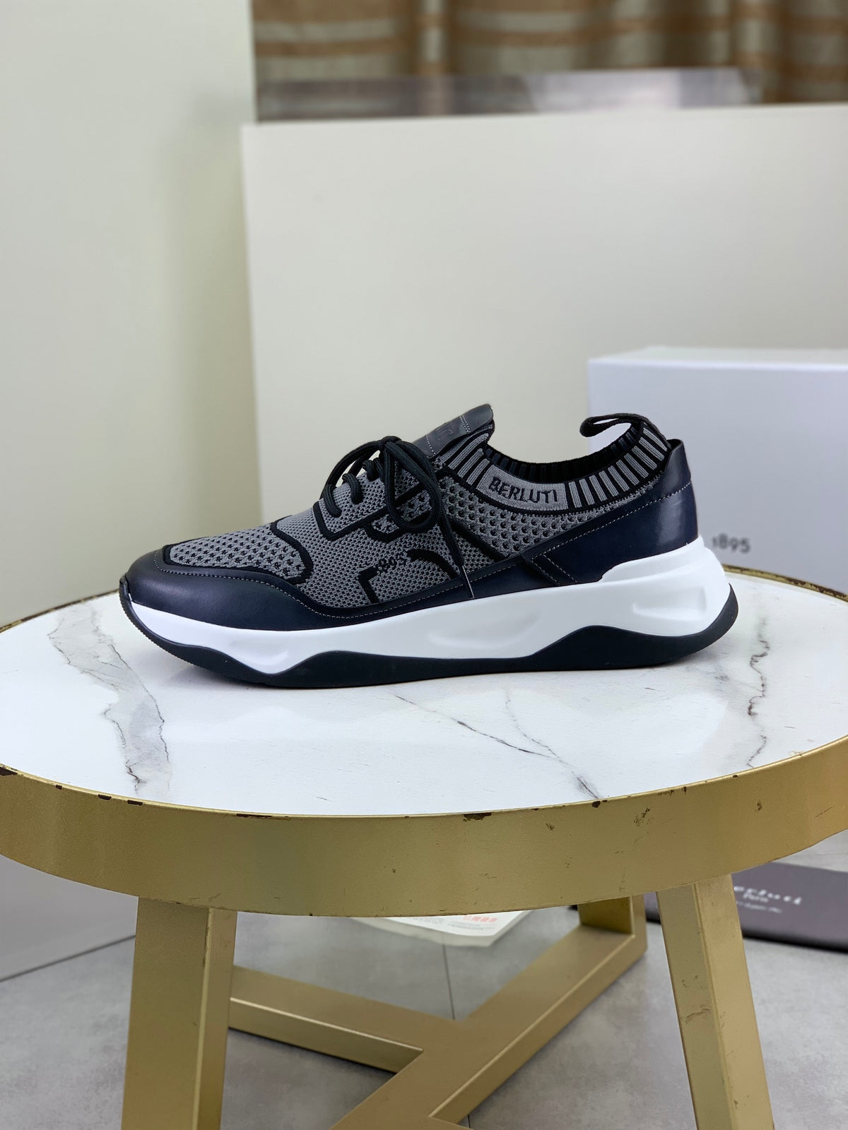 Berluti Men's Edge-Last Leather Casual Shoes